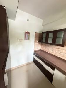 Kitchen Image of 700 Sq.ft 1 BHK Apartment / Flat for rent in Sukhwani Palms, Wagholi Pune for Rs. 15000