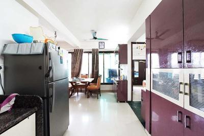 Kitchen Image of 1133 Sq.ft 2 BHK Apartment / Flat for sale in Gota Ahmedabad for Rs. 6500000