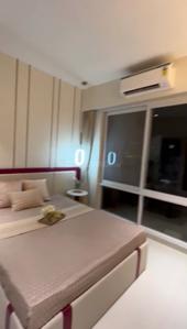 Bedroom Image of 1000 Sq.ft 2 BHK Apartment / Flat for sale in Ashar Pulse, Thane West Thane for Rs. 15800000