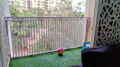 Balcony Image of 1500 Sq.ft 3 BHK Apartment / Flat for sale in Shahibaug Ahmedabad for Rs. 11000000