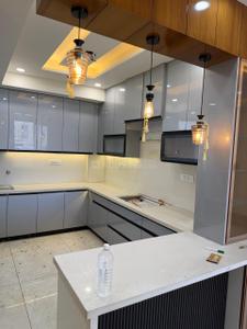 Kitchen Image of 2000 Sq.ft 4 BHK Apartment / Flat for sale in Sushma Chandigarh Grande, Gazipur Zirakpur for Rs. 16000000