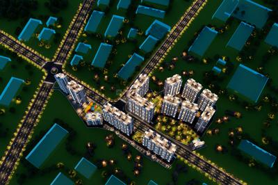 Image of 691 Sq.ft 1 BHK Apartment / Flat for sale in Kalyan East, Kalyan for Rs. 3100000