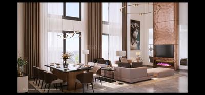Hall Image of 2000 Sq.ft 3 BHK Apartment / Flat for sale in Savvy Marina, Gujarat International Finance Tec City Gandhinagar for Rs. 25100000