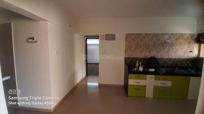 Kitchen Image of 1050 Sq.ft 1 BHK Apartment / Flat for rent in Golden Winds Building B Phase 3, Lohegaon Pune for Rs. 19000