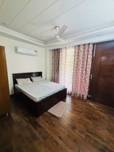 Bedroom Image of 2200 Sq.ft 3 BHK Builder Floor for rent in Sector 46 Gurgaon for Rs. 75000