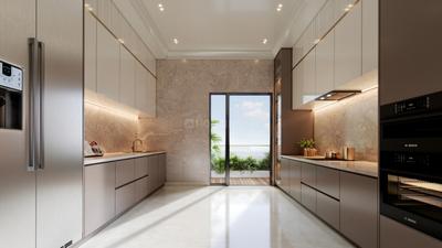 Kitchen Image of 2500 Sq.ft 3 BHK Apartment / Flat for sale in Landmark Skyvue, Sector 103 Gurgaon for Rs. 45000000