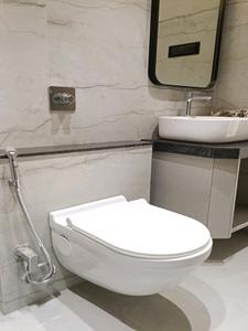 Common Bathroom Image of 824 Sq.ft 3 BHK Apartment / Flat for sale in Raahee Kasturi, Charholi Budruk Pune for Rs. 7200000