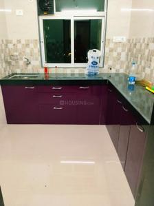 Kitchen Image of 590 Sq.ft 1 BHK Apartment / Flat for rent in Vihang Hills, Thane West Thane for Rs. 19999