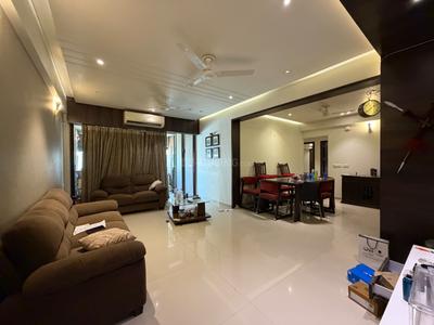 Living Room Image of 1800 Sq.ft 3 BHK Apartment / Flat for rent in Gala Haven, Vaishno Devi Circle Ahmedabad for Rs. 45000
