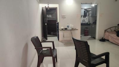 Living Room Image of 1200 Sq.ft 3 BHK Apartment / Flat for rent in Mantra Essence, Undri Pune for Rs. 30000