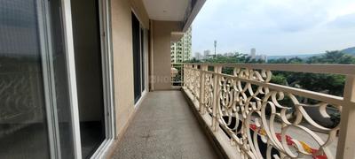 Balcony Image of 1055 Sq.ft 2 BHK Apartment / Flat for sale in Paradise Sai Platinum, Kharghar Navi Mumbai for Rs. 12500000