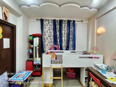 Bedroom Image of 2025 Sq.ft 3 BHK Apartment / Flat for rent in Hill County Apartment, Nizampet Hyderabad for Rs. 40000