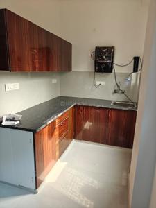 Kitchen Image of 500 Sq.ft 1 BHK Builder Floor for rent in Sector 53 Gurgaon for Rs. 28000