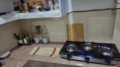 Kitchen Image of 650 Sq.ft 1 BHK Builder Floor for rent in Gamma II Greater Noida for Rs. 15000