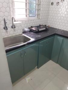 Kitchen Image of 600 Sq.ft 1 BHK Builder Floor for rent in Puppalaguda Hyderabad for Rs. 27500