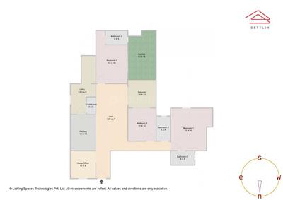 Image of 2628 Sq.ft 3 BHK Apartment / Flat for sale in Total Environment In That Quiet Earth Bangalore by Total Environment Building Systems, Horamavu, Bengaluru for Rs. 41300000