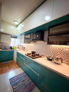 Kitchen Image of 1333 Sq.ft 3 BHK Apartment / Flat for sale in Bren Woods, Rayasandra Bengaluru for Rs. 14000000