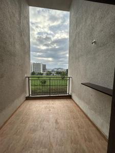 Balcony Image of 967 Sq.ft 2 BHK Apartment / Flat for rent in Utopia, Moshi Pune for Rs. 20000