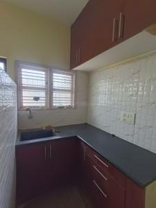 Kitchen Image of 800 Sq.ft 1.5 BHK Builder Floor for rent in Horamavu Bengaluru for Rs. 17000
