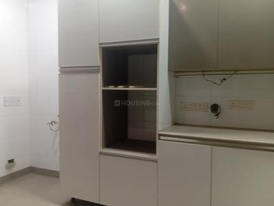 Kitchen Image of 2100 Sq.ft 3 BHK Builder Floor for rent in Gulmohar Park New Delhi for Rs. 250000