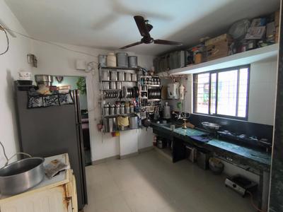 Kitchen Image of 550 Sq.ft 1 BHK Apartment / Flat for rent in R R Saraswati Crystal, Dhayari Pune for Rs. 7000