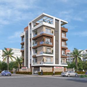 Image of 1175 Sq.ft 2 BHK Apartment / Flat for sale in Vinayak Residency, Khandagiri, Bhubaneswar for Rs. 7500000