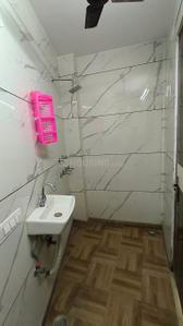Bathroom Image of 450 Sq.ft 1 RK Builder Floor for rent in Rajouri Garden New Delhi for Rs. 22000