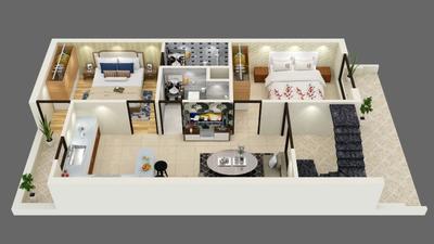 Image of 1320 Sq.ft 3 BHK Villa for sale in MG Avenue, Bhago Majra, Mohali for Rs. 3690000