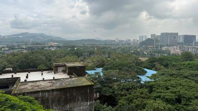 Balcony Image of 1115 Sq.ft 2 BHK Apartment / Flat for sale in Kanakia Rainforest, Andheri East Mumbai for Rs. 22500000