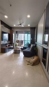 Hall Image of 1200 Sq.ft 2 BHK Apartment / Flat for sale in Aurum Q Residences, Ghansoli Navi Mumbai for Rs. 22500000