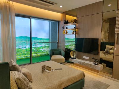 Bedroom Image of 2113 Sq.ft 3.5 BHK Apartment / Flat for sale in Godrej Eternal Palms, Sanpada Navi Mumbai for Rs. 59900000