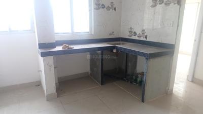 Kitchen Image of 824 Sq.ft 3 BHK Apartment / Flat for sale in Rajarhat Kolkata for Rs. 3500000