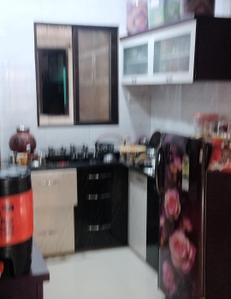 Kitchen Image of 780 Sq.ft 2 BHK Apartment / Flat for sale in Soma Talav Vadodara for Rs. 3000000