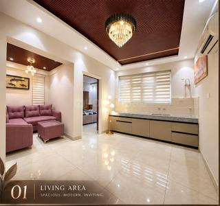 Hall Image of 567 Sq.ft 1 BHK Apartment / Flat for sale in Gazipur Zirakpur for Rs. 3600000