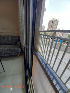 Balcony Image of 995 Sq.ft 2 BHK Apartment / Flat for sale in Om Paraiso, Padle Gaon Thane for Rs. 7400000