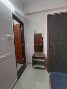 Bedroom Image of 650 Sq.ft 1 BHK Apartment / Flat for rent in Madhapur Hyderabad for Rs. 25500