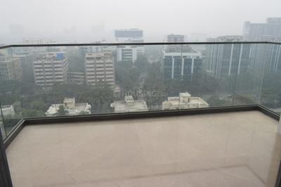 Balcony Image of 1250 Sq.ft 3 BHK Apartment / Flat for sale in Adani Ten BKC, Bandra East Mumbai for Rs. 67500000