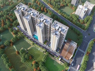 Image of 840 Sq.ft 2 BHK Apartment / Flat for sale in Vighnaharta Life Canvas, Mamurdi, Pune for Rs. 5860000