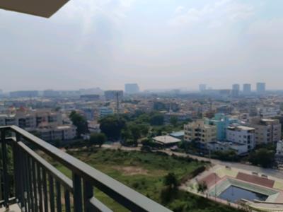 Bedroom One Image of 1960 Sq.ft 3 BHK Apartment / Flat for rent in Vijay RVs Sai Vanamali, Miyapur Hyderabad for Rs. 53000