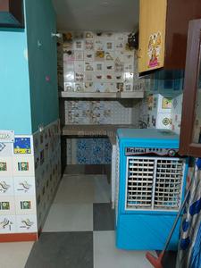Kitchen Image of 500 Sq.ft 1 RK Independent House for rent in Patel Nagar Gurgaon for Rs. 8000