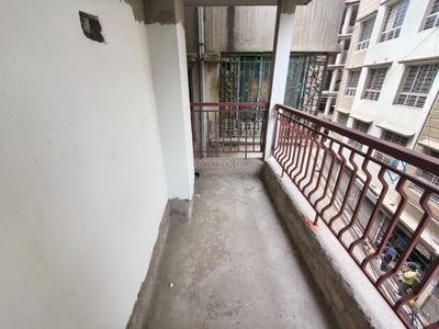 Balcony Image of 850 Sq.ft 2 BHK Apartment / Flat for sale in South Dum Dum Kolkata for Rs. 4675000