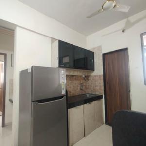 Kitchen Image of 670 Sq.ft 1 BHK Apartment / Flat for rent in Kalpataru Estate, Pimple Gurav Pune for Rs. 20000