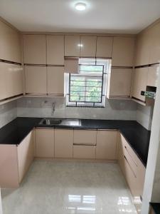 Kitchen Image of 1121 Sq.ft 2 BHK Apartment / Flat for rent in Sowparnika Yara, Kulathoor Thiruvananthapuram for Rs. 25000