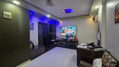 Living Room Image of 550 Sq.ft 1 BHK Apartment / Flat for rent in Vijay Park, Kasarvadavali Thane for Rs. 20000