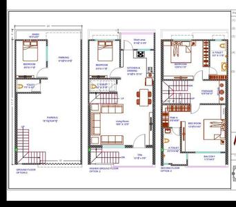 Image of 840 Sq.ft 4 BHK Independent House for sale in Vaishnodevi Kingrose Villa, Jahangir Pura, Surat for Rs. 14500000