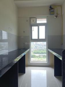Kitchen Image of 625 Sq.ft 1 BHK Apartment / Flat for sale in Ashar Arize, Kalwa Thane for Rs. 9000000