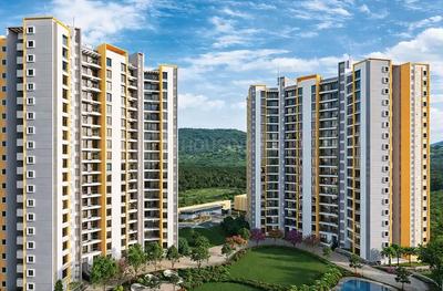 Image of 1069 Sq.ft 2 BHK Apartment / Flat for sale in Kohinoor Famville, Maan, Pune for Rs. 7900000
