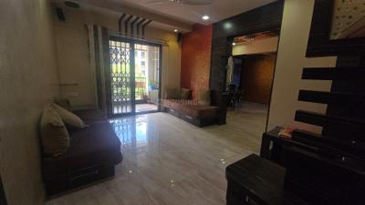 Living Room Image of 1000 Sq.ft 2 BHK Apartment / Flat for rent in Bibwewadi Pune for Rs. 30000