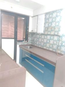 Kitchen Image of 550 Sq.ft 1 BHK Apartment / Flat for rent in Kandivali West Mumbai for Rs. 33000