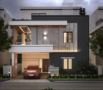 Image of 3237 Sq.ft 4 BHK Villa for sale in Kollur, Hyderabad for Rs. 28000000